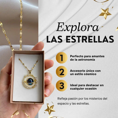Collar Saturno Planeta