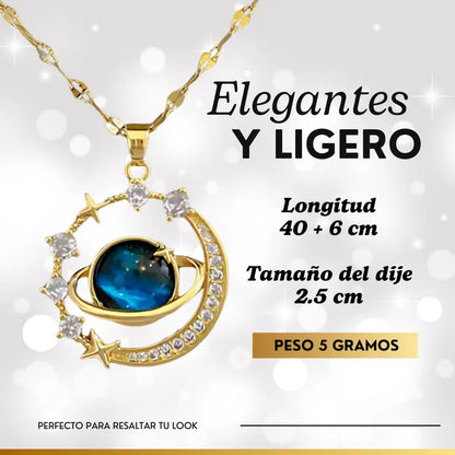 Collar Saturno Planeta