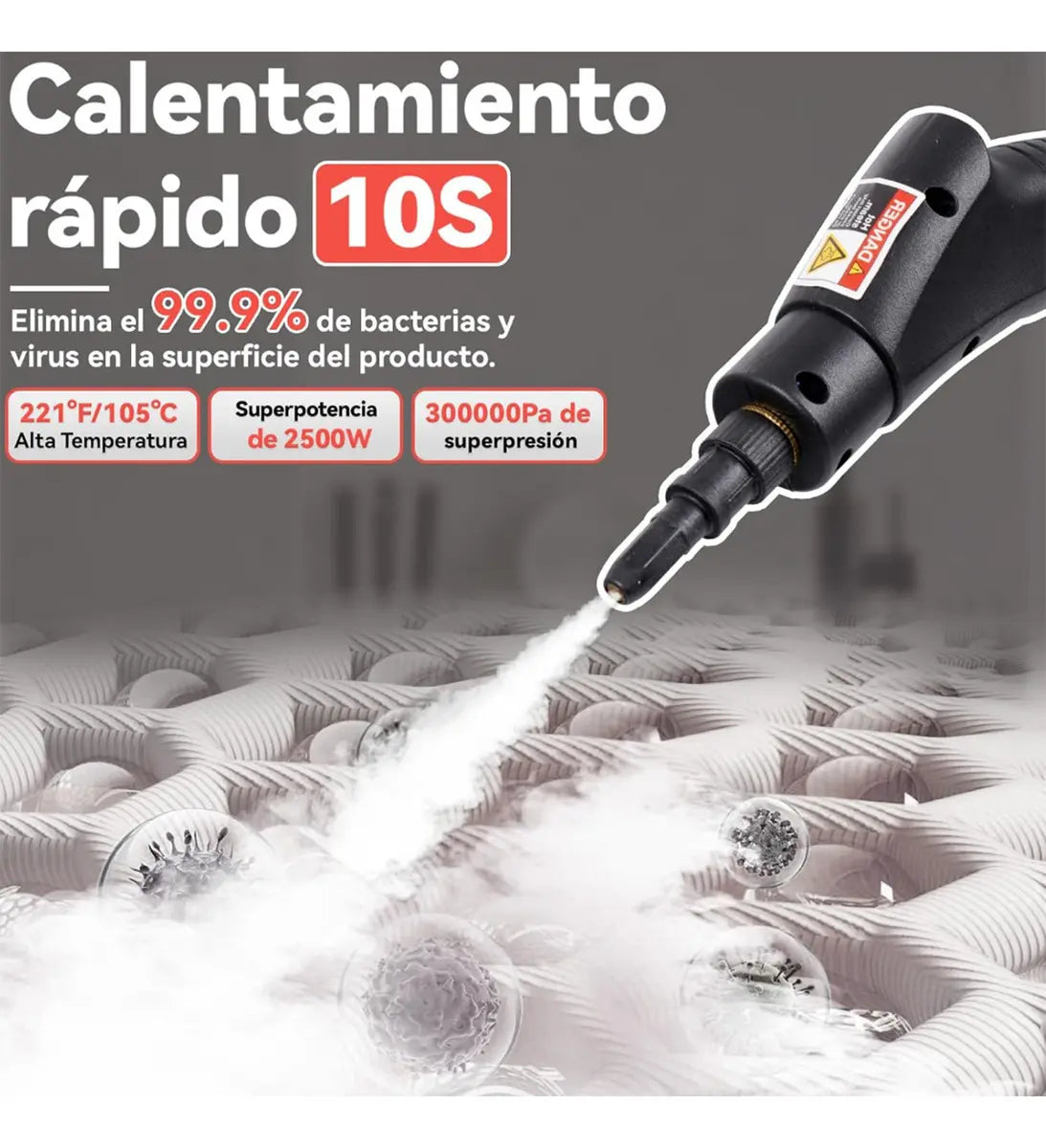 LIMPIADOR A VAPOR PORTATIL